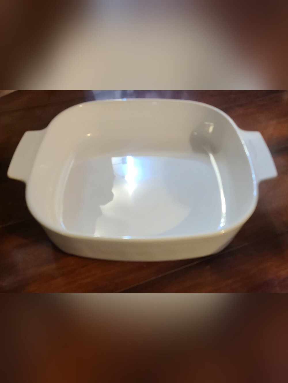 Corning Ware MW-A-10 Microwave Browning Dish 10" Skillet Vintage White No Lid